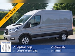 Ford Transit - 350M L2H2 Limited AUT-8 165PK BPM VRIJ Navi, Adap. Cruise, 360° Cam, Trekhaak, Xenon NR. 2