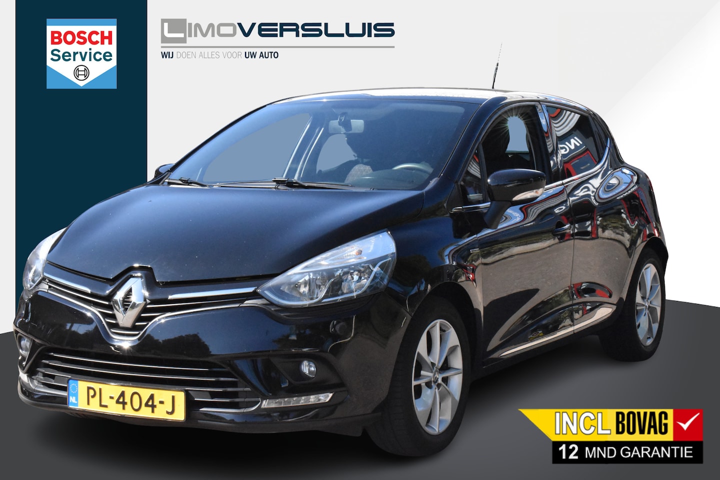 Renault Clio - 0.9 TCe Limited Airco | Navigatie | 100% Onderhouden 12 mnd BOVAG garantie Whatsapp 06-531 - AutoWereld.nl