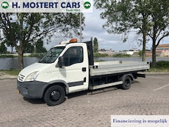 Iveco Daily - 50C18 375 * OPEN LAADBAK met HIJSKRAAN * APK * DUBBEL-LUCHT * TREKHAAK * 3 PERSOONS * DISC