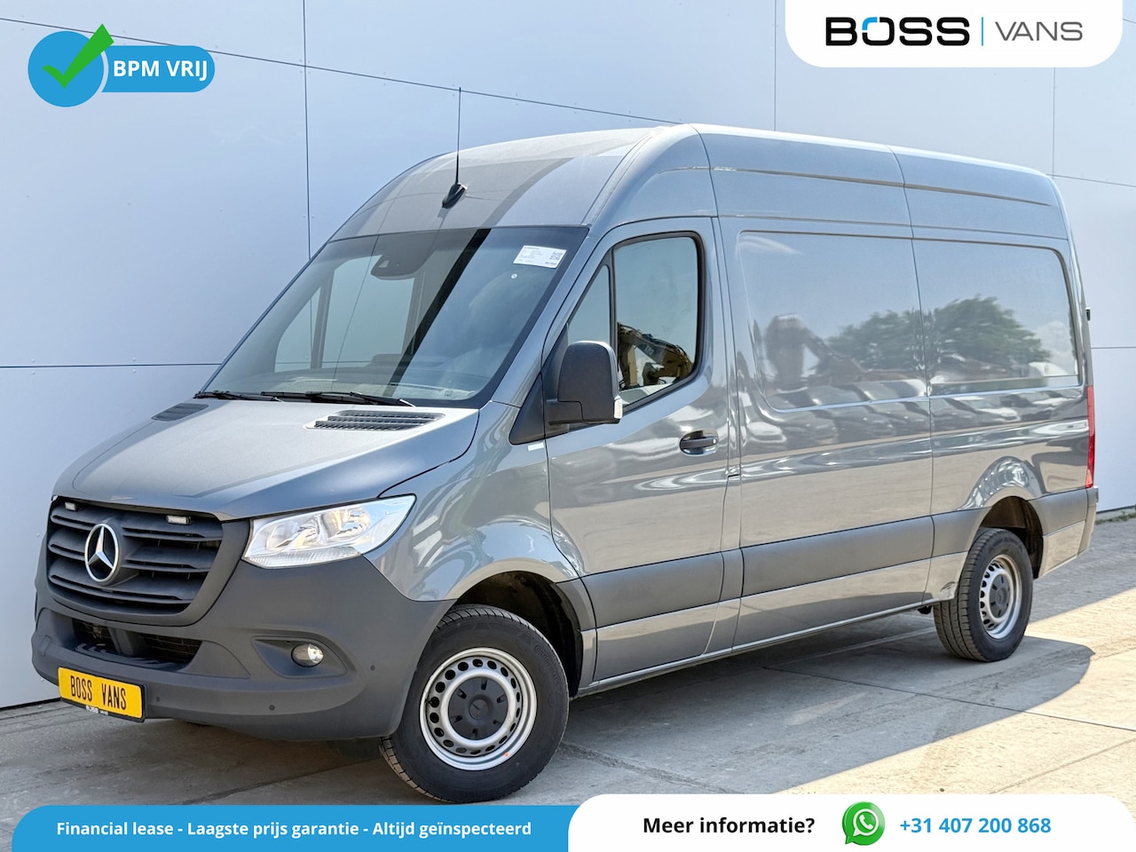 Mercedes-Benz Sprinter - 319 1.9 CDI Automaat L2H2 Airco Cruise Control Lane Assist Camera Carplay Dodehoek waarsch - AutoWereld.nl