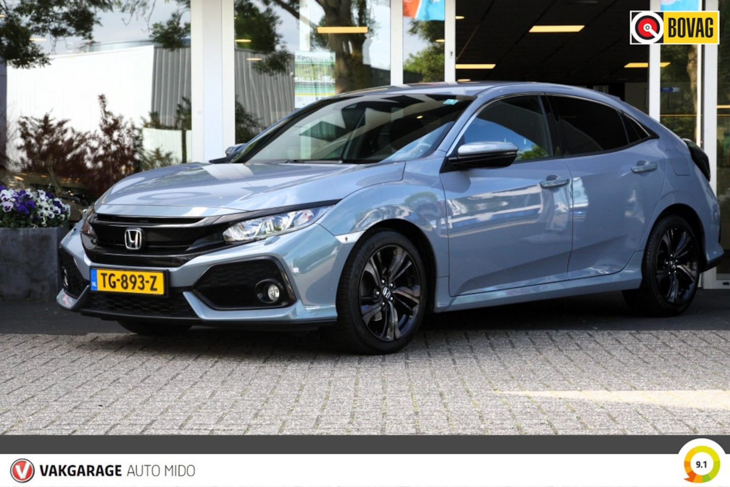 Honda Civic - 1.0 i-VTEC Premium Automaat -NLD auto- - AutoWereld.nl