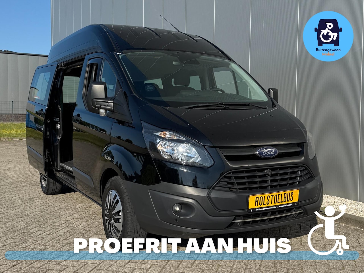 Ford Transit Custom - L1H2 Custom Automaat (2017) Zelfrijder Draaistoel - AutoWereld.nl