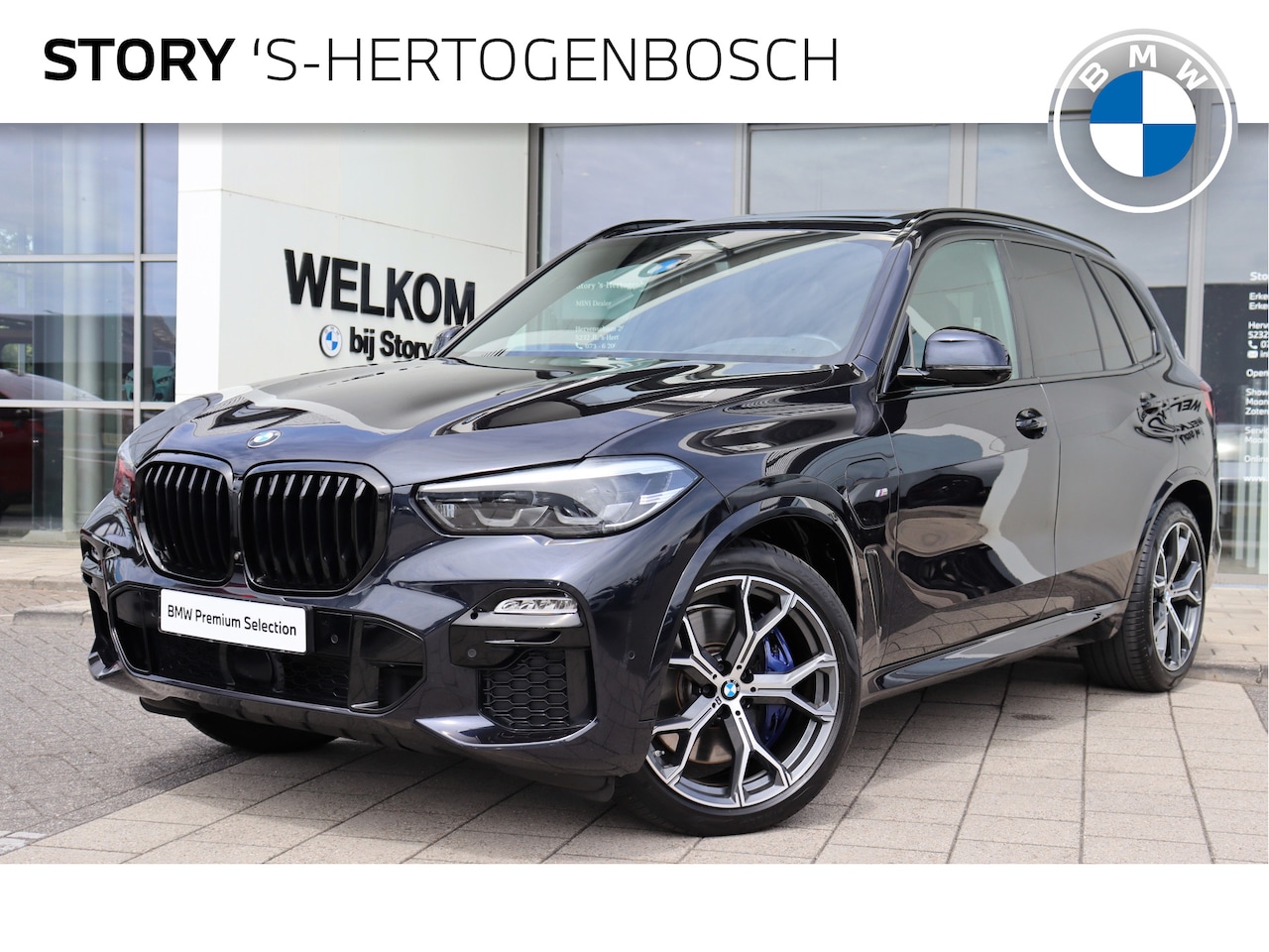 BMW X5 - xDrive45e High Executive M Sport Automaat / Panoramadak / Trekhaak / Massagefunctie / Adap - AutoWereld.nl