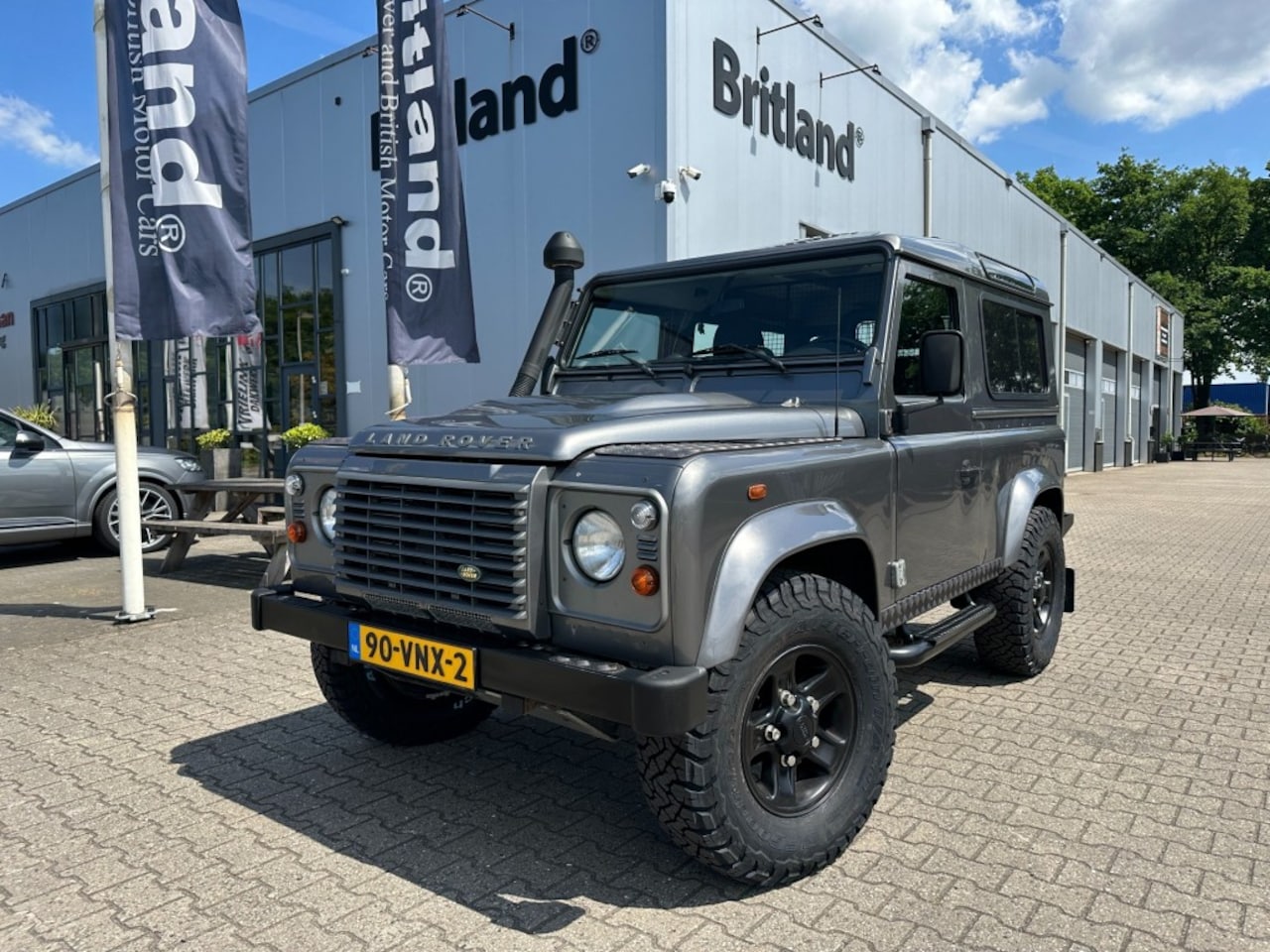 Land Rover Defender - 90 2.4 TD4 X-Tech bj2008 72.000KM *Airco *NL auto *2de eigenaar - AutoWereld.nl