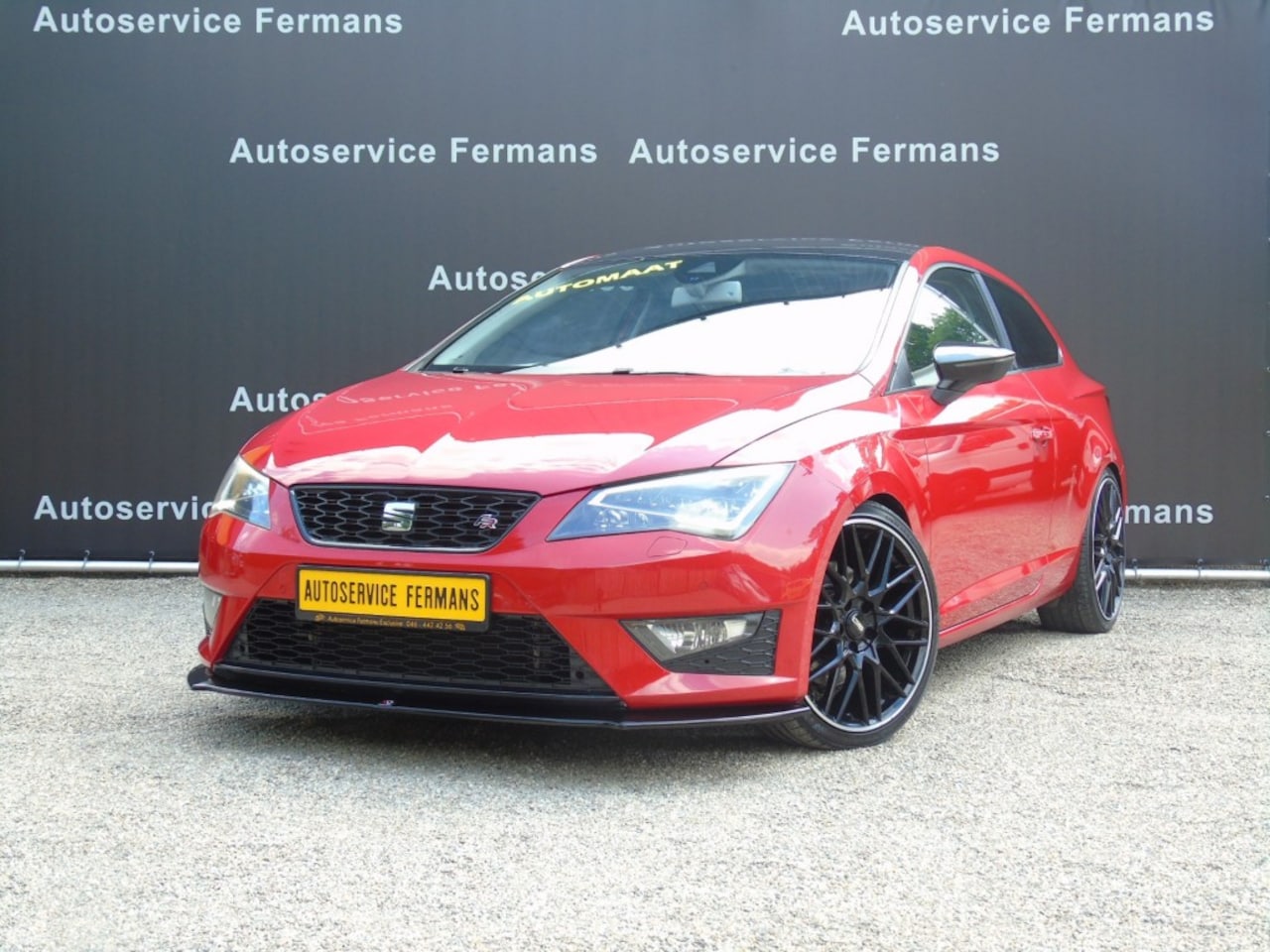Seat Leon - 1.8TFSI 180PK DSG FR-line- 2013 - 119DKM - Navi - Led - 19 inch - AutoWereld.nl