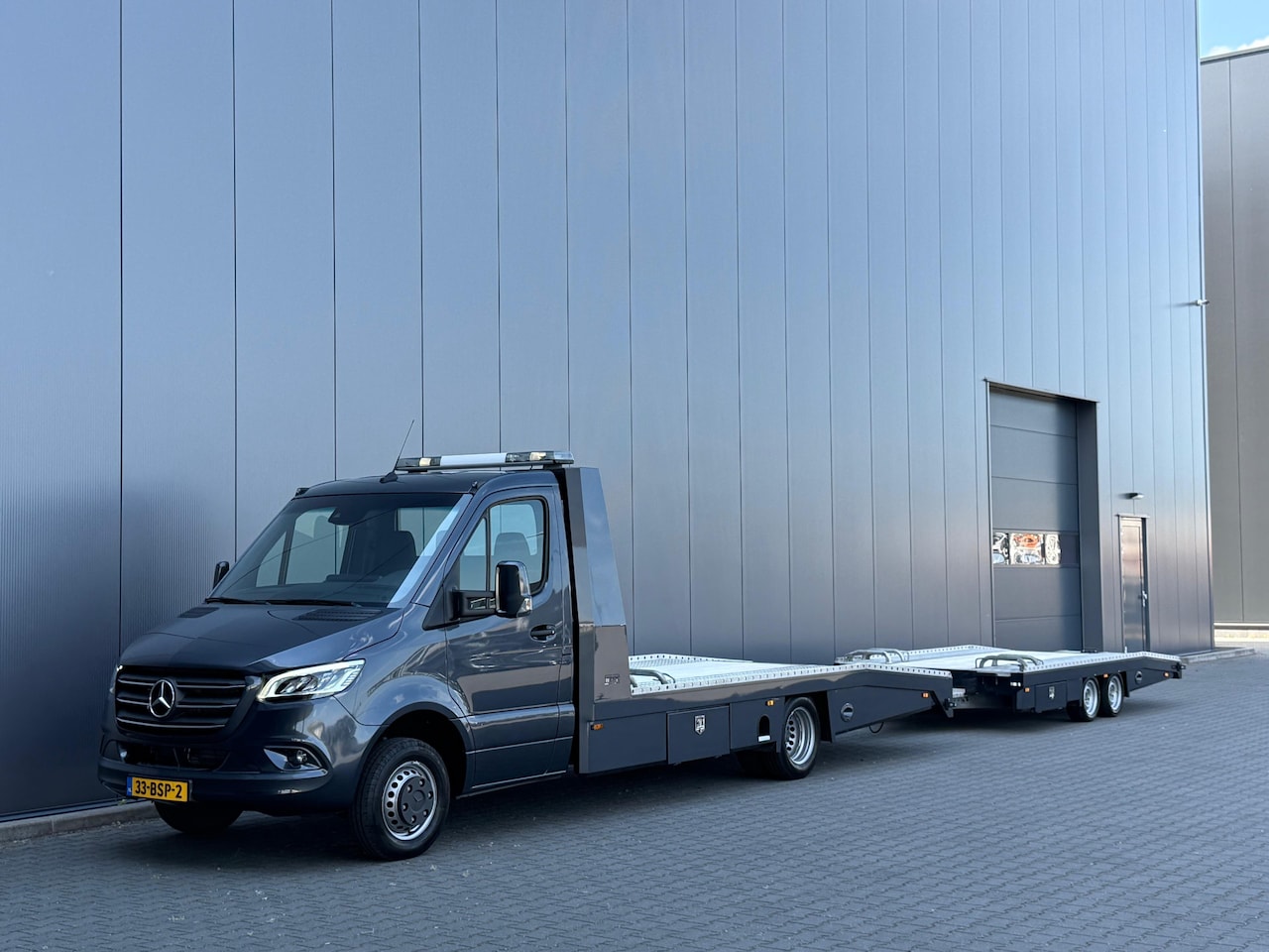 Mercedes-Benz Sprinter - 519CDI V6 | 190PK | Luchtvering | Tijhof | 29.543KM NAP | 1e Eigenaar | Autotransporter | - AutoWereld.nl