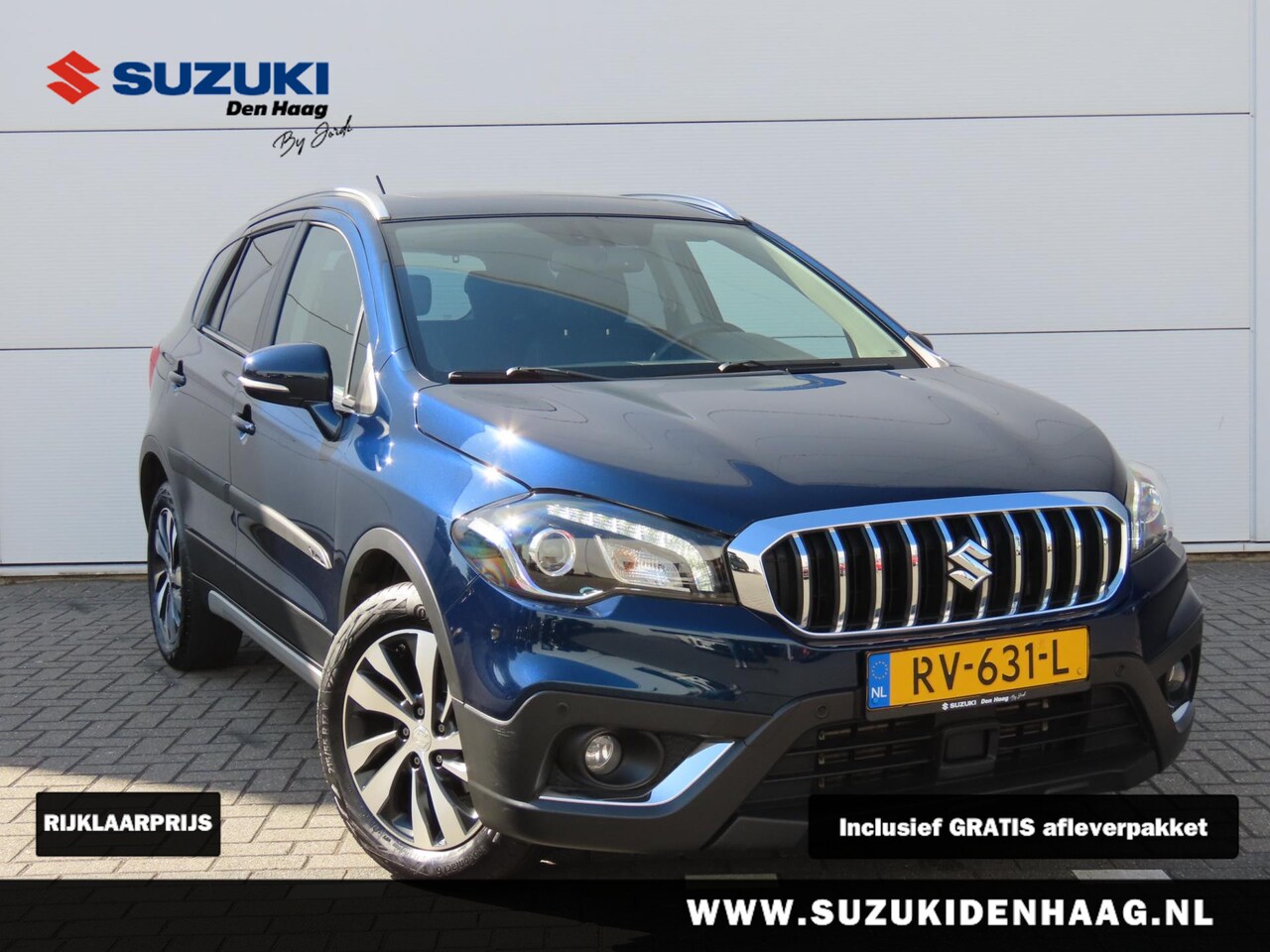Suzuki S-Cross - 1.4 Boosterjet High Executive / AUTOMAAT/ Panorama dak / Climate controle - AutoWereld.nl
