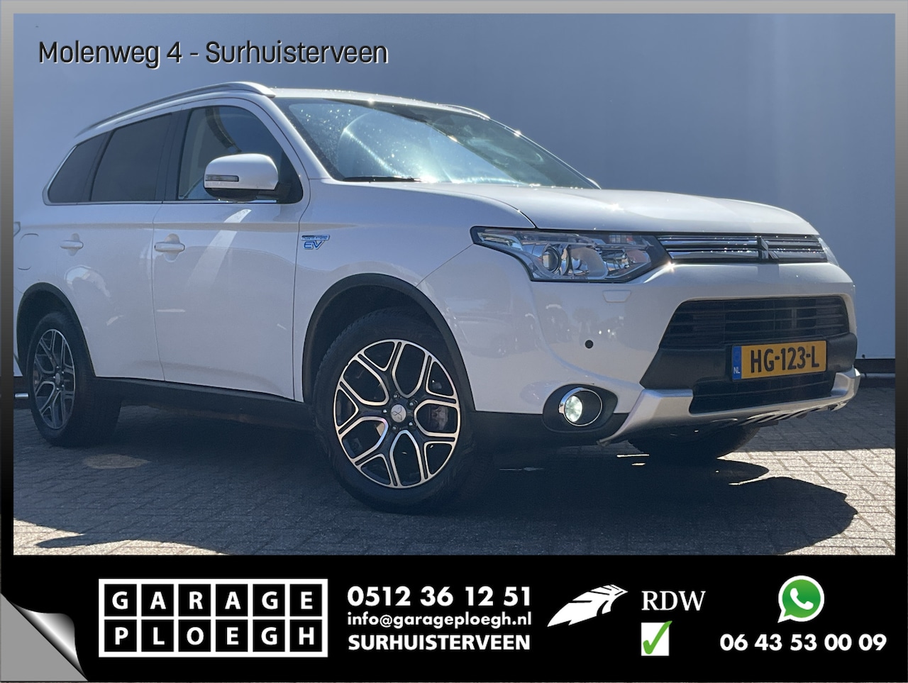 Mitsubishi Outlander - 2.0 PHEV Executive Edition Pano Nav/Cam Stoelverw Voll.Onderhouden! - AutoWereld.nl