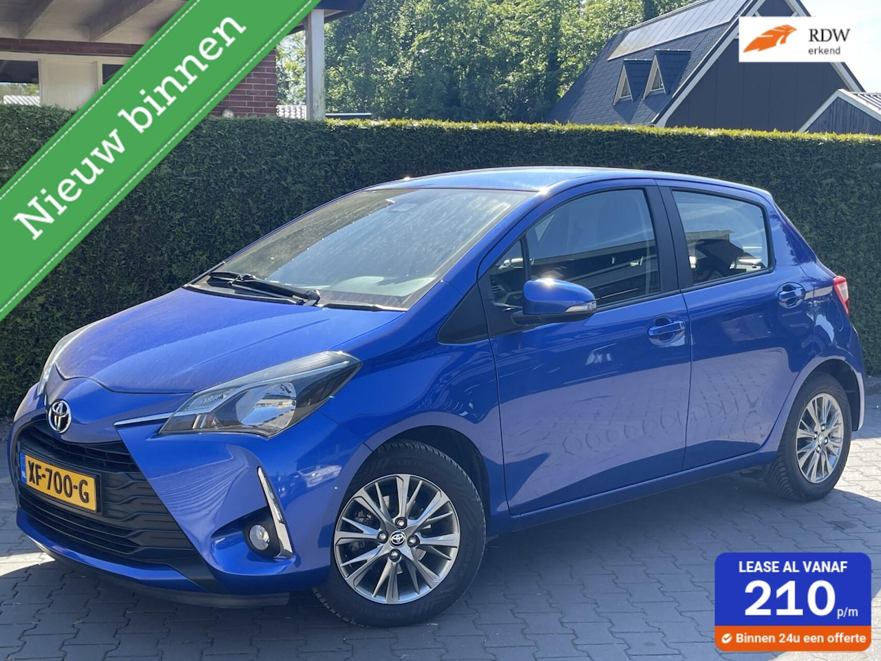Toyota Yaris - 1.0 VVT-i Comfort | AIRCONDITIONING | BLUETOOTH | LICHTMETALEN VELGEN - AutoWereld.nl