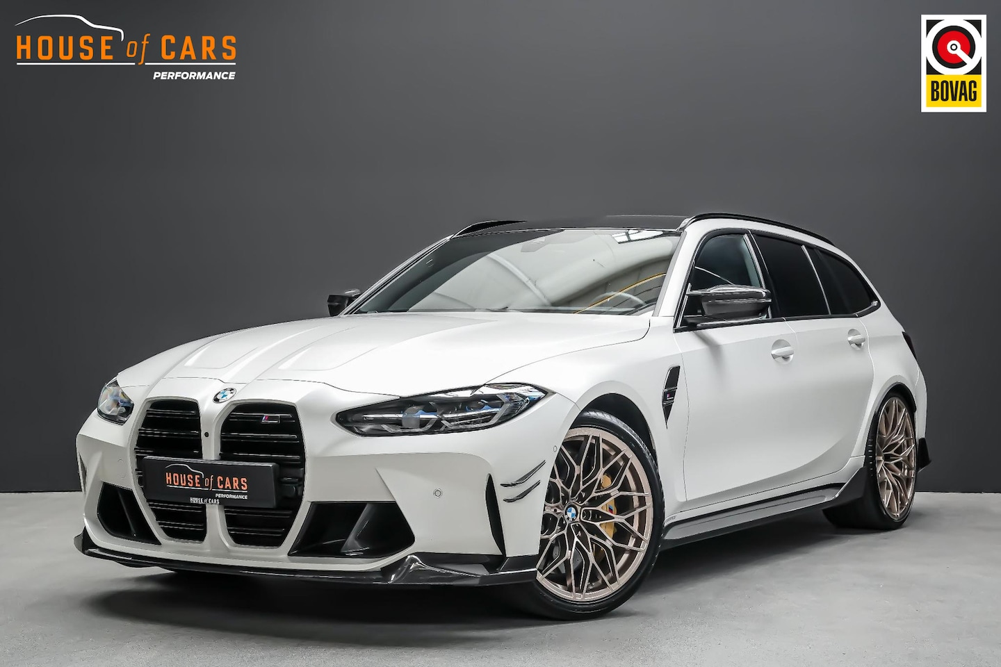 BMW 3-serie Touring - M3 xDrive Competition |incl BTW|Track Pack|M-Performance parts|Frozen White|Laser|21 inch - AutoWereld.nl
