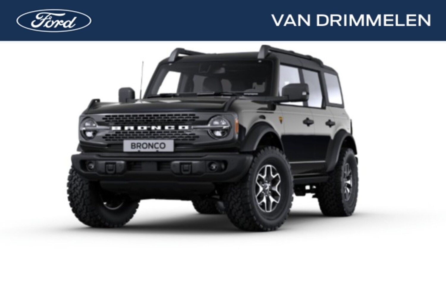 Ford Bronco - 2.7 EcoBoost V6 335pk Aut. Badlands | Snel leverbaar! - AutoWereld.nl