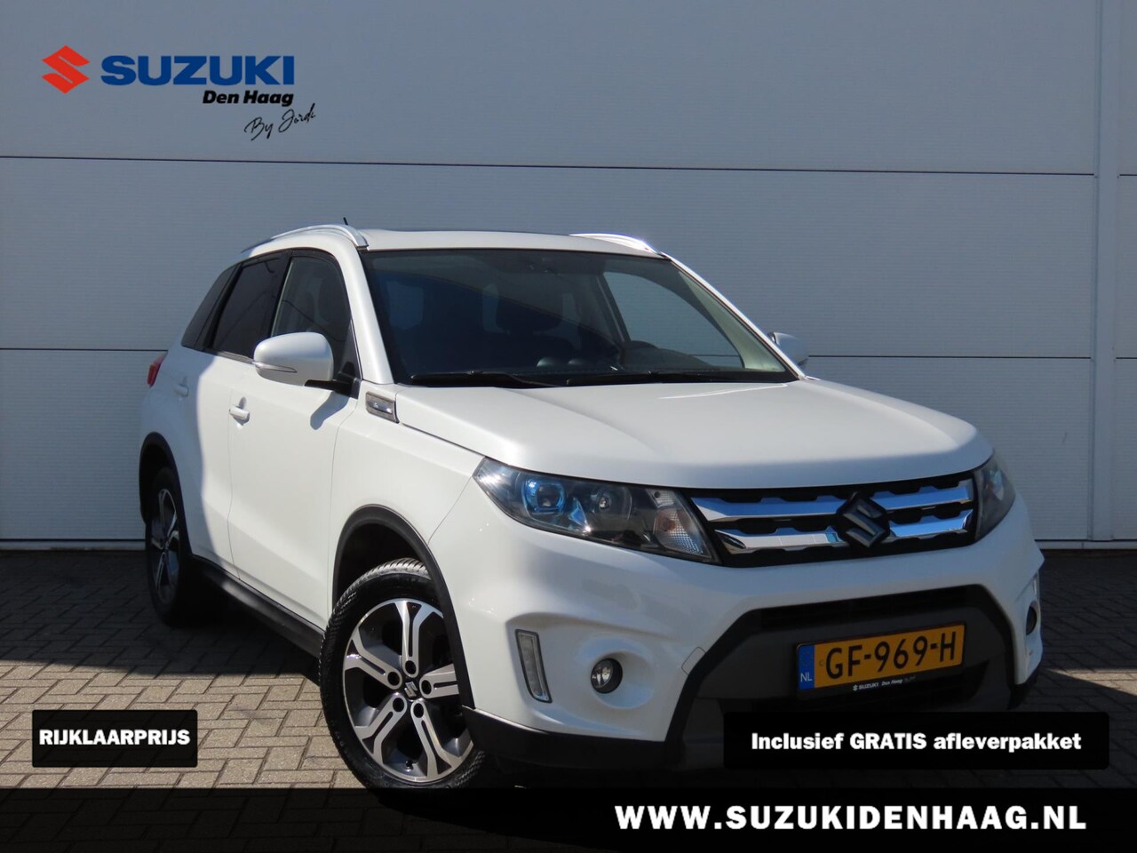 Suzuki Vitara - 1.6 High Executive/ Adaptive cruise/ Panorama dak/ Climate controle/ Stoelverwarming/Leer/ - AutoWereld.nl