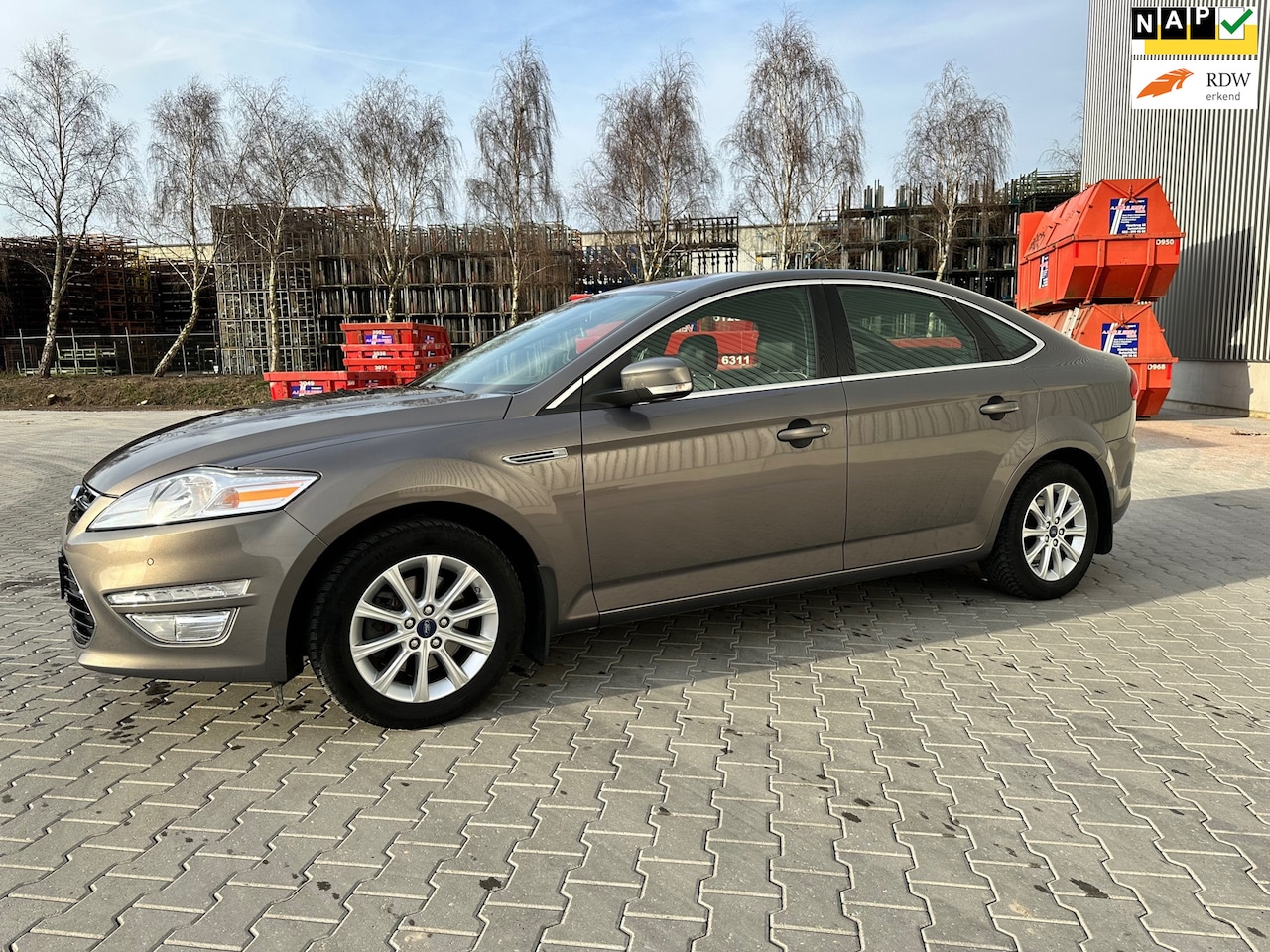 Ford Mondeo - 1.6 EcoBoost Platinum 2014/1e EIGENAAR/LEDER/NAVIGATIE/PDC/AFN TREKHAAK/CLIMATE CONTROLE/U - AutoWereld.nl