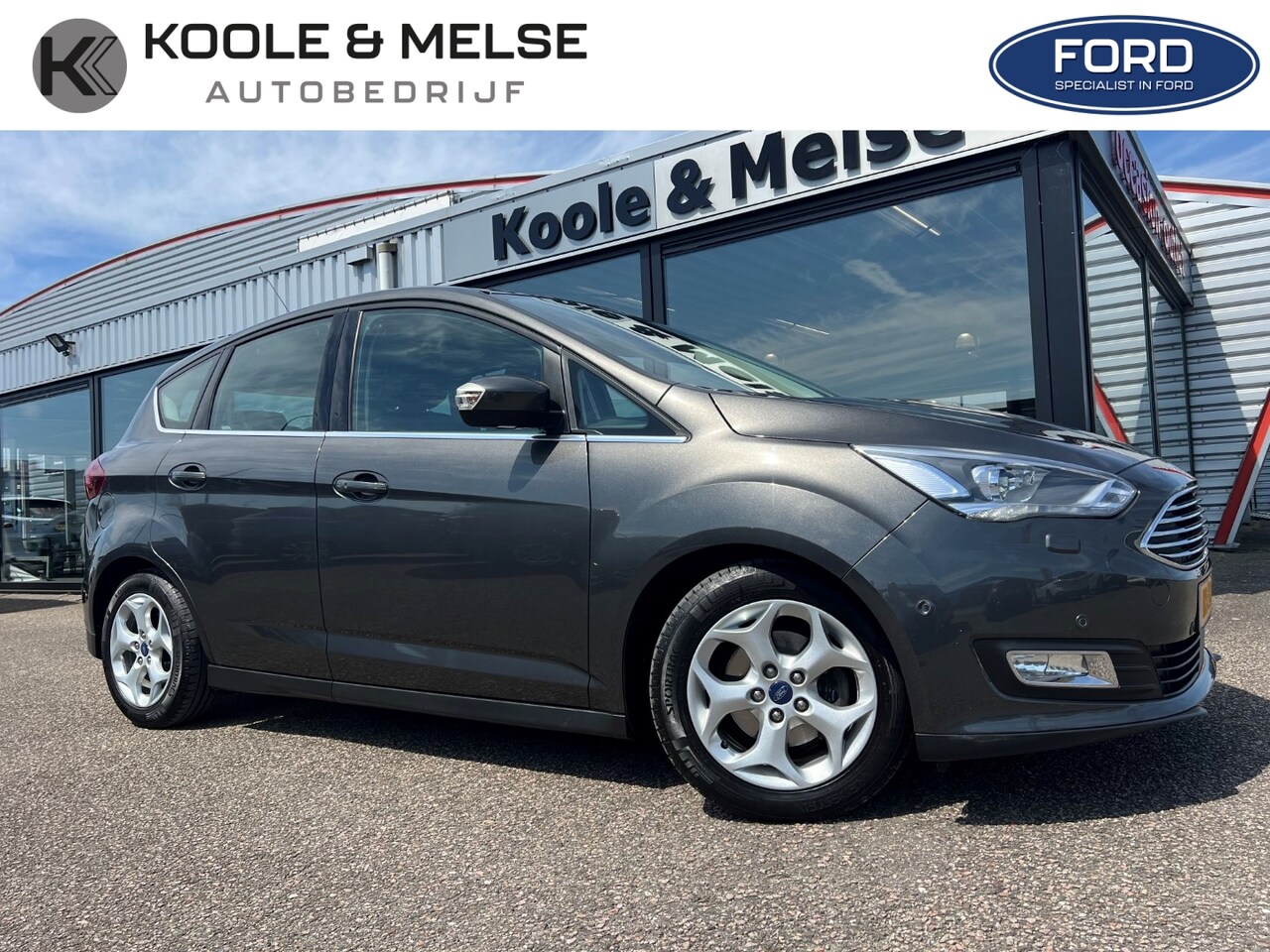 Ford C-Max - 1.0 EcoBoost 125pk Titanium Edition , trekhaak - AutoWereld.nl