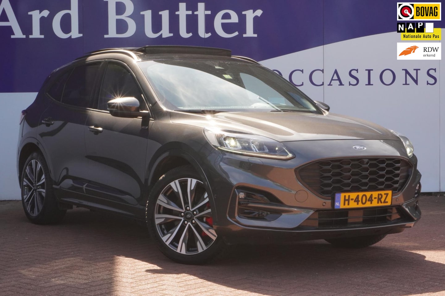 Ford Kuga - 2.5 PHEV ST-Line X+leder+Led+navigatie+vitrual+Pano-dak+elek-Klep+20"lmv = SUPER !! - AutoWereld.nl
