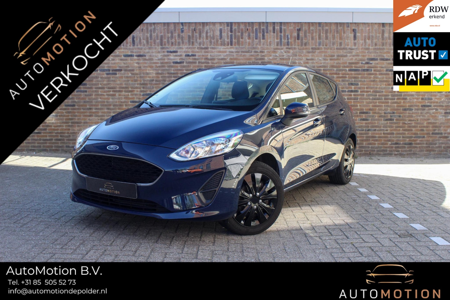 Ford Fiesta - 1.1 Trend | Carplay | NAP | Subwoof |Lane - AutoWereld.nl