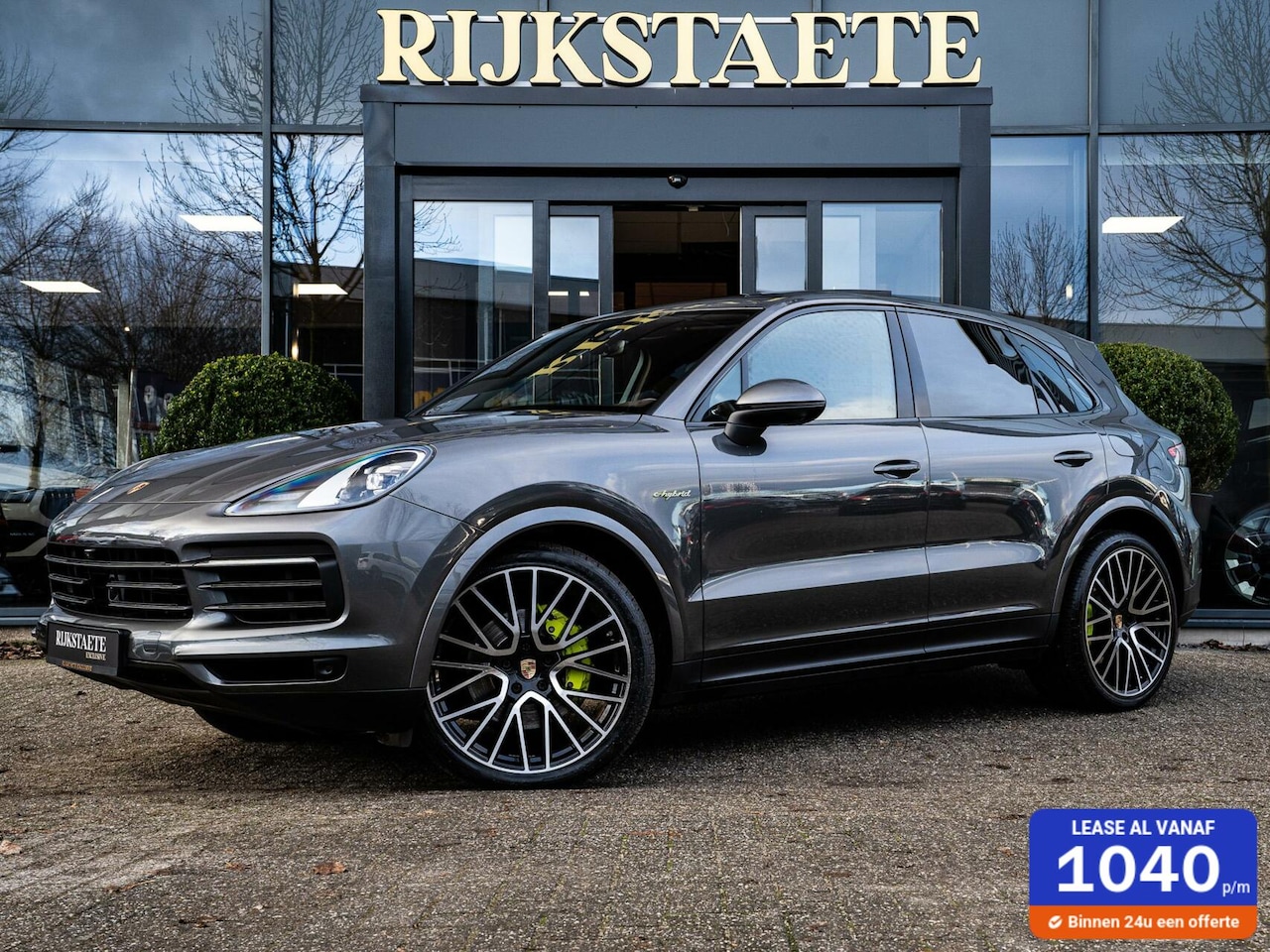 Porsche Cayenne - 3.0 E-Hybrid|PANO|SPORT CHRONO|360°|ACC|22'' - AutoWereld.nl