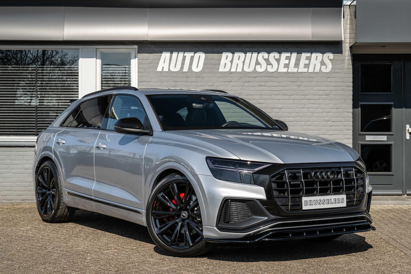 Audi Q8 - 50 TDI quattro S-line Grijs kenteken € 58.795,- Ex.BTW SQ8 Style 48500km! - AutoWereld.nl
