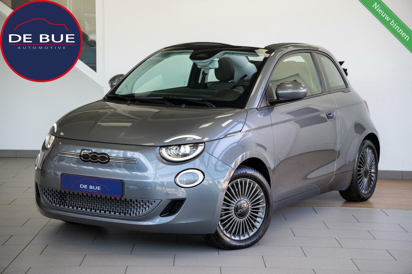Fiat 500 C - Cabrio Icon 42 kWh 1ste Eig. Full LED Adap. cruise Stoelverwarm. CarPlay Dealer Onderhoude - AutoWereld.nl