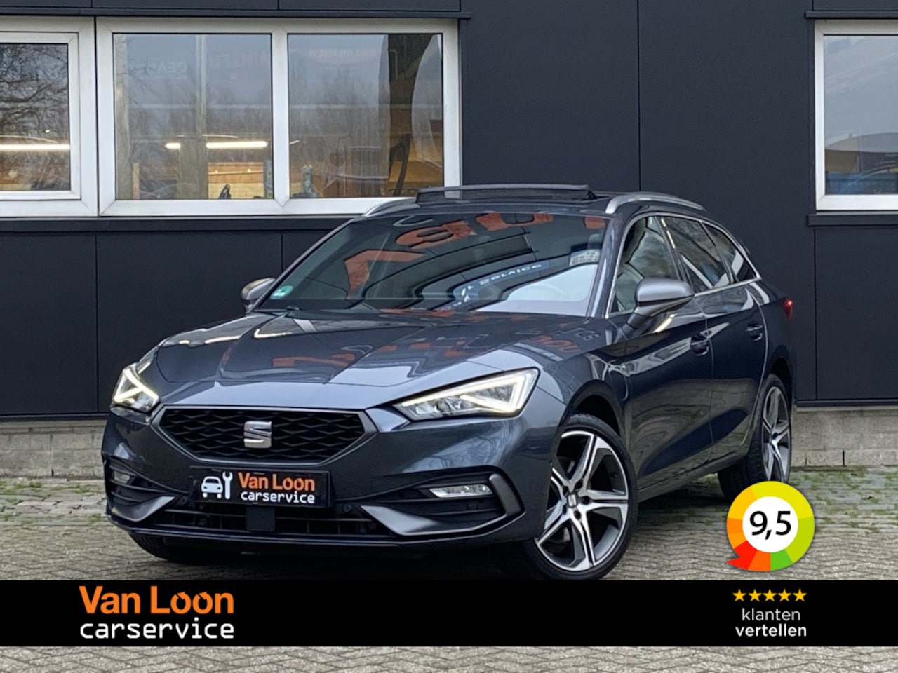 Seat Leon Sportstourer - 1.4 TSI FR 204PK eHybrid/Panoramadak/dode hoek/Elek stoel/ - AutoWereld.nl