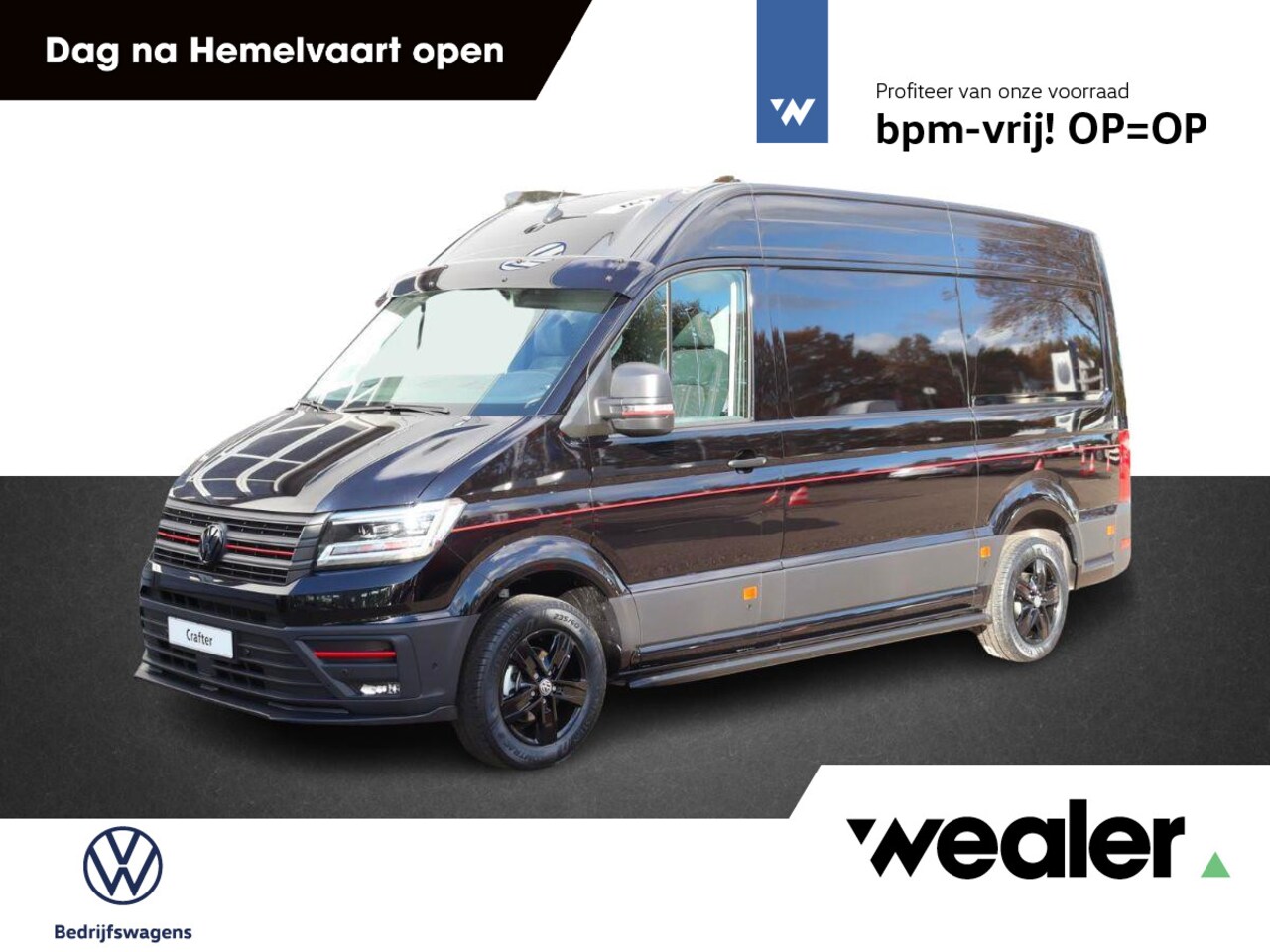 Volkswagen Crafter - HERO Edition L3 H3 177PK GVW3.5T | BPM Vrij | Navigatie Apple Carplay / Android Auto DAB+ - AutoWereld.nl