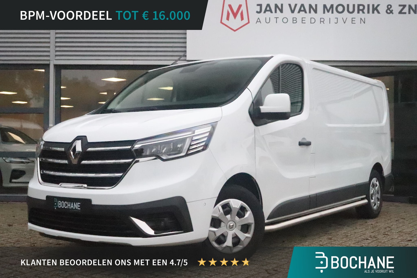 Renault Trafic - 2.0 Blue dCi 130 T30 L2H1 Start Work Edition | Camera | Airco | Trekhaak | Navigatie | Laa - AutoWereld.nl