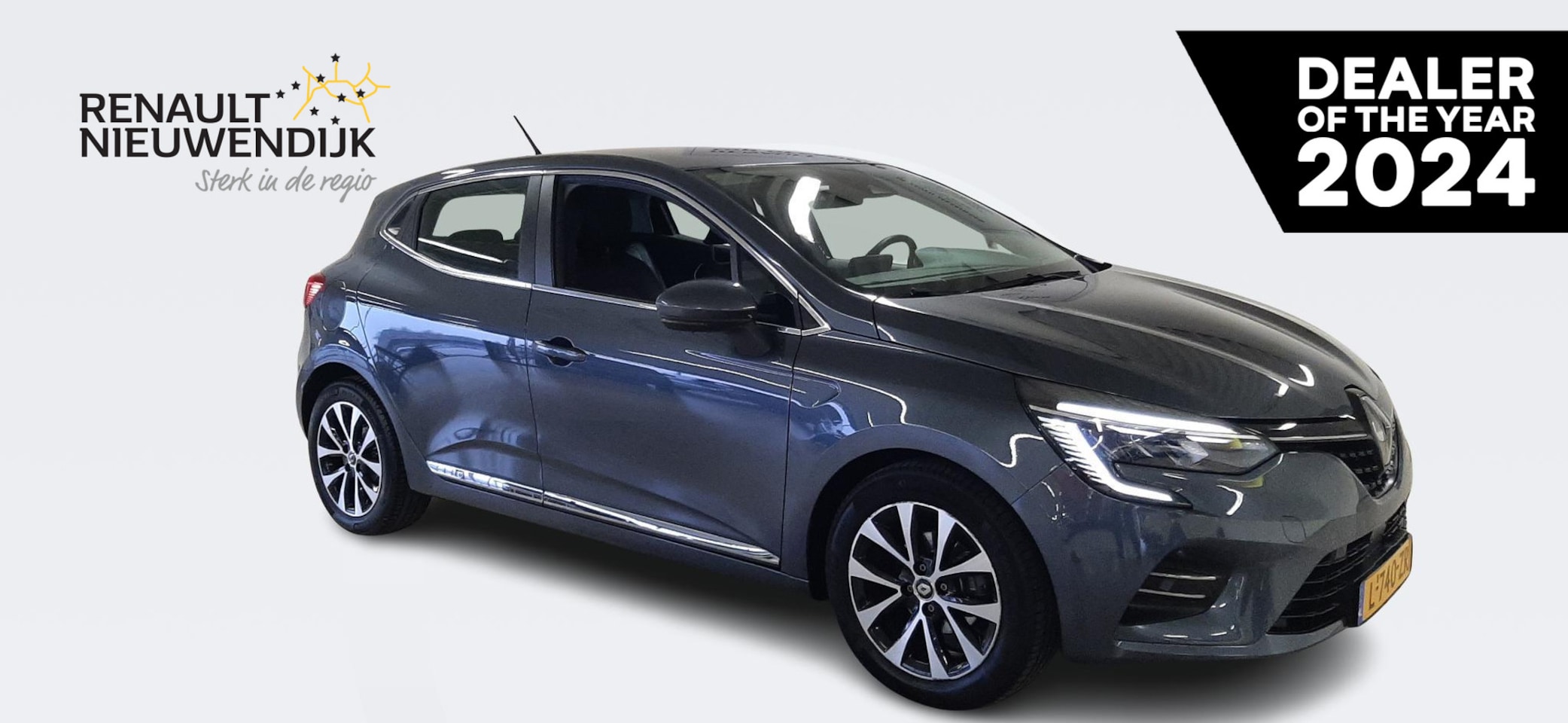 Renault Clio - 1.0 TCe Bi-Fuel Intens NAVIGATIE / CLIMATE CONTROLE / CRUISE CONTROLE / PARKEERSENSOREN+CA - AutoWereld.nl