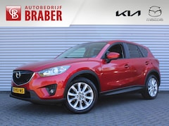 Mazda CX-5 - 2.0 4WD | Leer | Elektr. stoelverstelling | Airco | Cruise | Camera | 19" LM | Trekhaak |