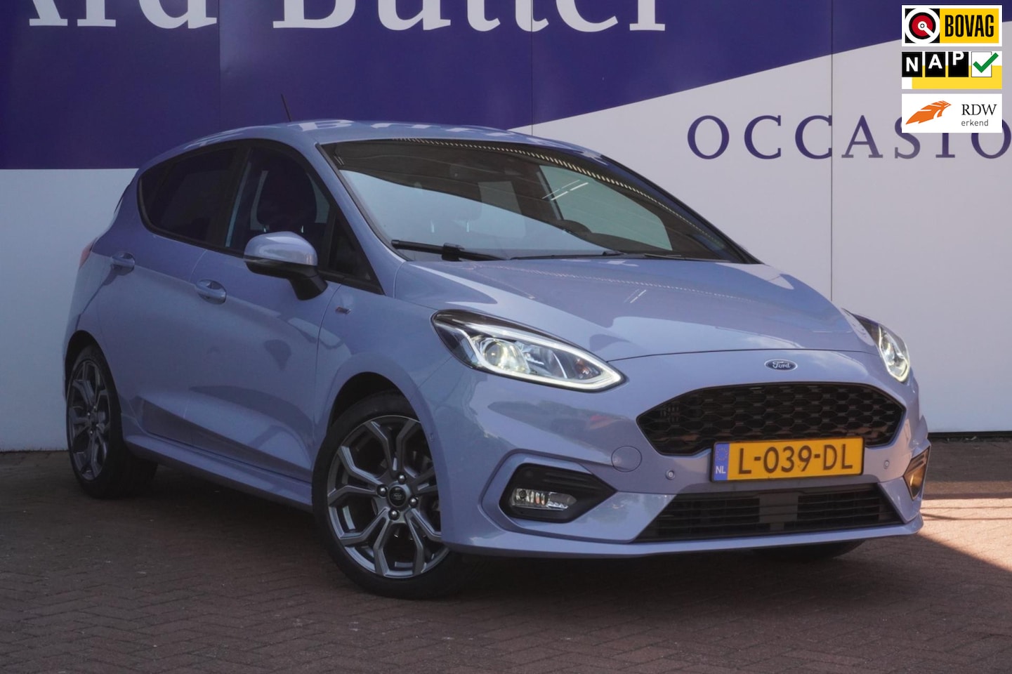 Ford Fiesta - 1.0 EcoBoost ST-Line X+led+Full-Navigatie+stoel&stuur-verw+17 "lmv+camera = NIEUW !! - AutoWereld.nl