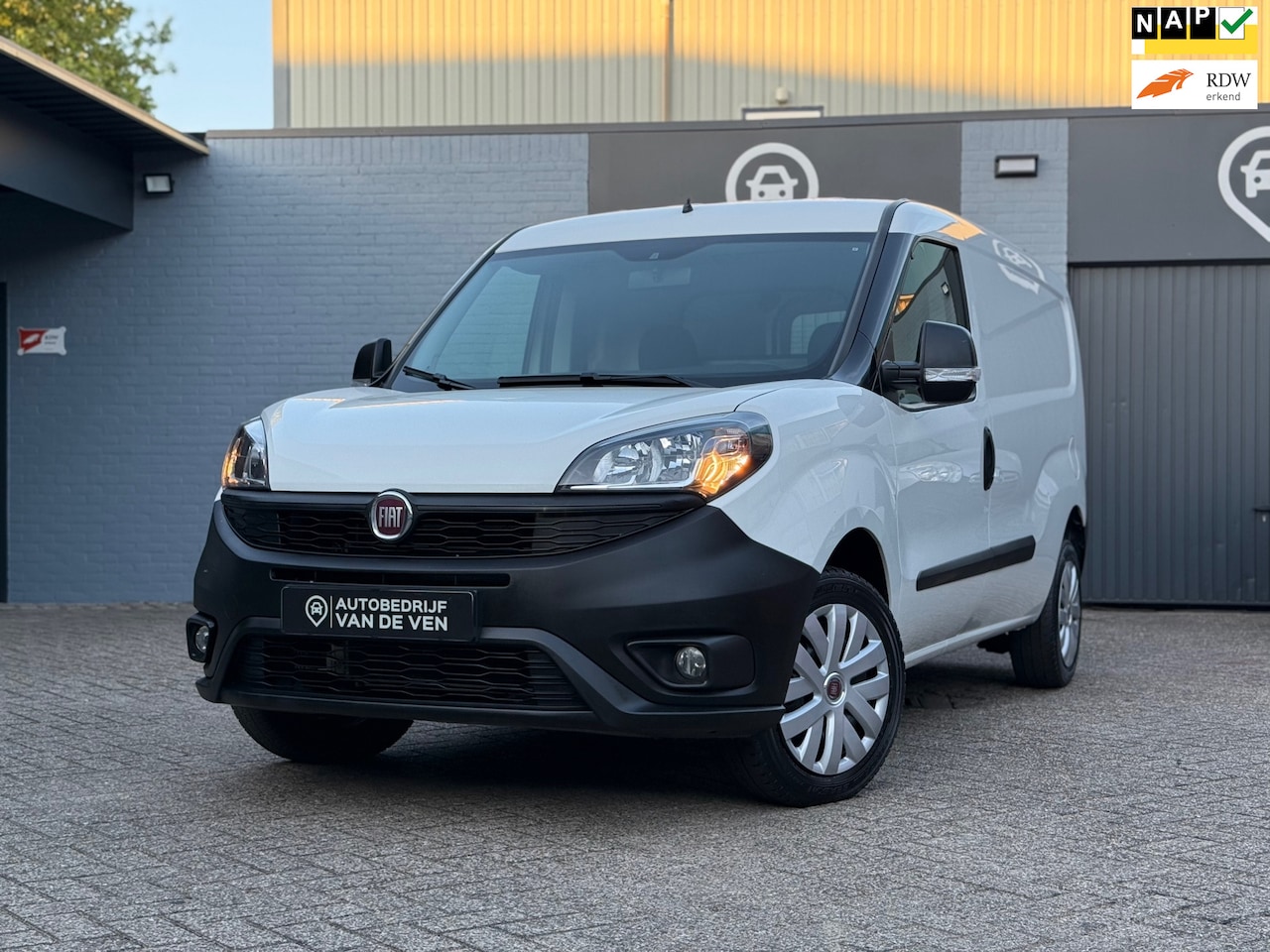 Fiat Doblò Cargo - 1.4 L2H1 Maxi | Clima | Trekhaak | APK - AutoWereld.nl