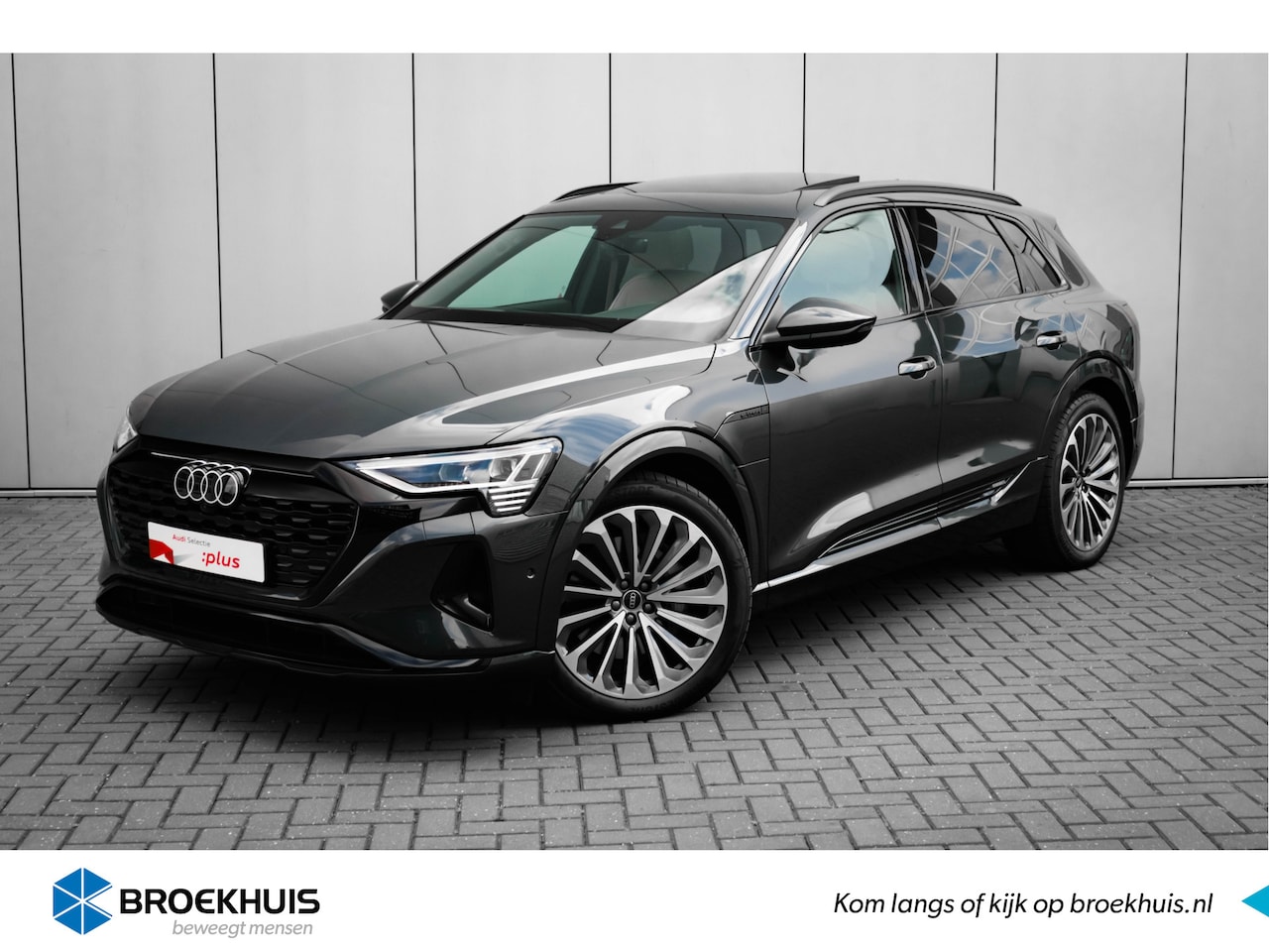Audi Q8 e-tron - 55 quattro Advanced Edition 408 pk | Assist. Park. & Tour & City | Comfortstoelen incl. st - AutoWereld.nl
