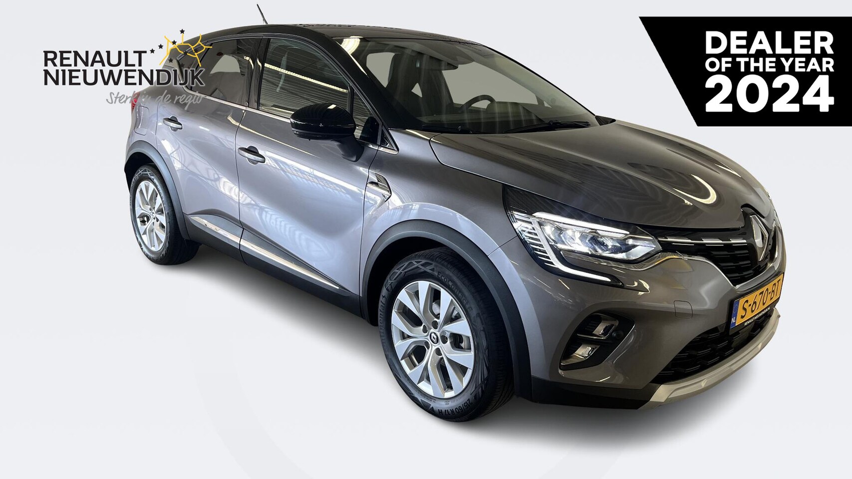 Renault Captur - 1.0 TCe 90 Intens / PACK NAVIGATION / PACK CITY / STANDAARD VEILIGHEIDSPAKKET / ELEKTRISCH - AutoWereld.nl