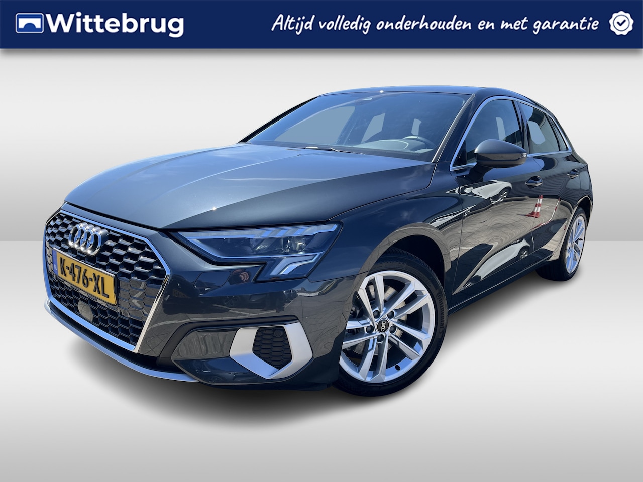 Audi A3 Sportback - 30 TFSI Attitude Automaat Navigatie / Clima / Parkeersensoren / LED Verlichting / Sportsto - AutoWereld.nl