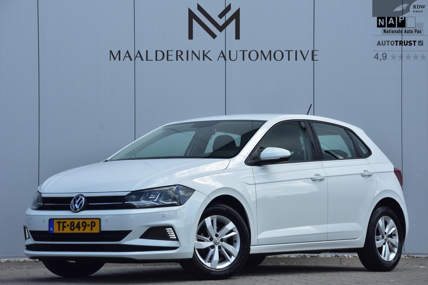 Volkswagen Polo - NIEUW MODEL! 1.0 TSI Automaat Comfortline Navi, Stoelverwarming, Parkeersensoren - AutoWereld.nl