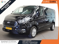 Ford Transit Custom - 300 2.0 TDCI L2H1 Limited Automaat Dubbele Cabine Airco 2x Schuifdeur Trekhaak Navi Parkee
