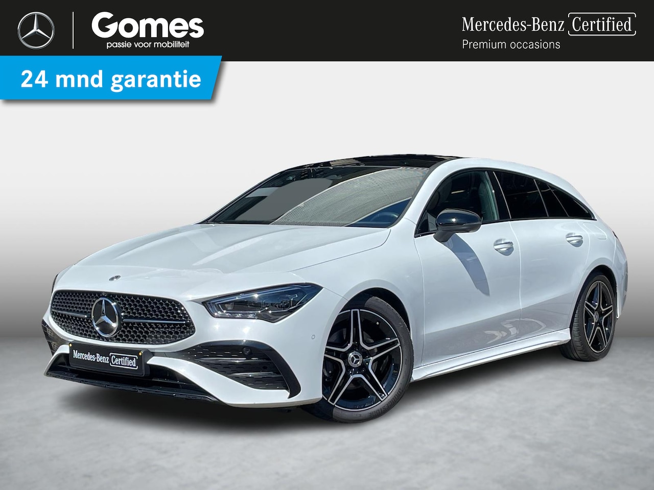 Mercedes-Benz CLA-klasse Shooting Brake - 180 | Panoramadak | AMG Night | 360° Camera | Head-up display | Memorystoelen verwarmd | S - AutoWereld.nl