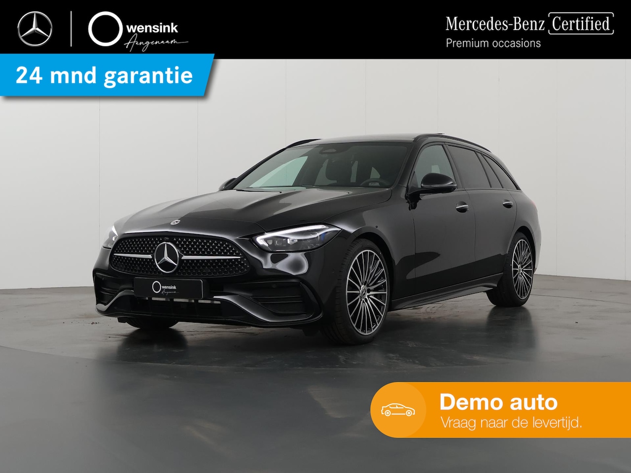 Mercedes-Benz C-klasse Estate - 180 AMG NIGHT | Panoramadak | Stoelmemory | 360 camera | Elektrische Achterklep | Apple Ca - AutoWereld.nl