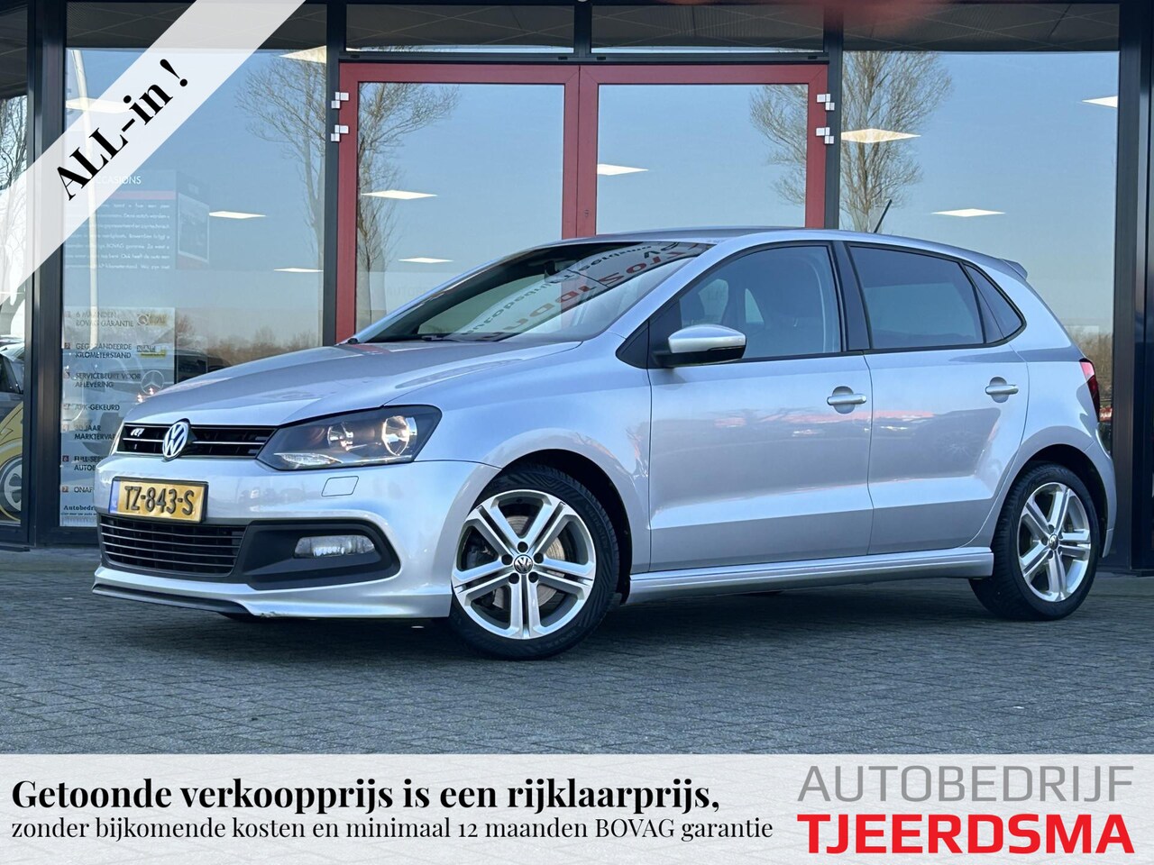 Volkswagen Polo - 1.2 TSI BlueMotion R-Line Edition | Nieuwe Ketting | Stoelverwarming | Navigatie | Bluetoo - AutoWereld.nl