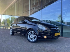 Opel Corsa - 1.4-16V Sport 90 PK-AIRCO-APK-BLACK