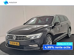 Volkswagen Passat Variant - 2.0 TSI 190PK DSG 3X R-LINE VIRTUAL PANO LEDER NAVI WINTERPACK NAP