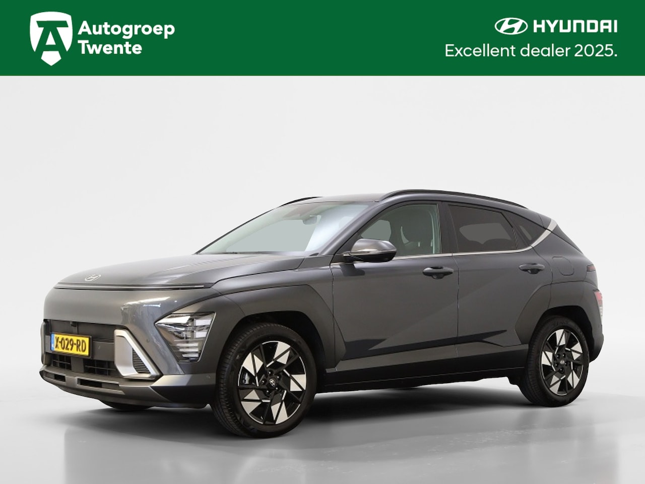Hyundai Kona - 1.6 GDI HEV Premium | Leder | 360 Camera | Navigatie | - AutoWereld.nl
