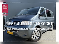 Volkswagen Transporter - BWJ 2009 1.9 TDI 102 PK 300 Trendline DC ROLSTOEL BUS / AIRCO / CRUISE / RADIO / LMV / PDC