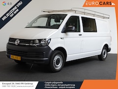 Volkswagen Transporter - T6 L2H1 102pk Dubbele cabine Airco Cruise Trekhaak Imperiaal Bluetooth