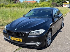 BMW 5-serie - 520i High Executive Automaat ECC Audio/Navi full map Cruisecontrol Leder Sportstoelen LMV