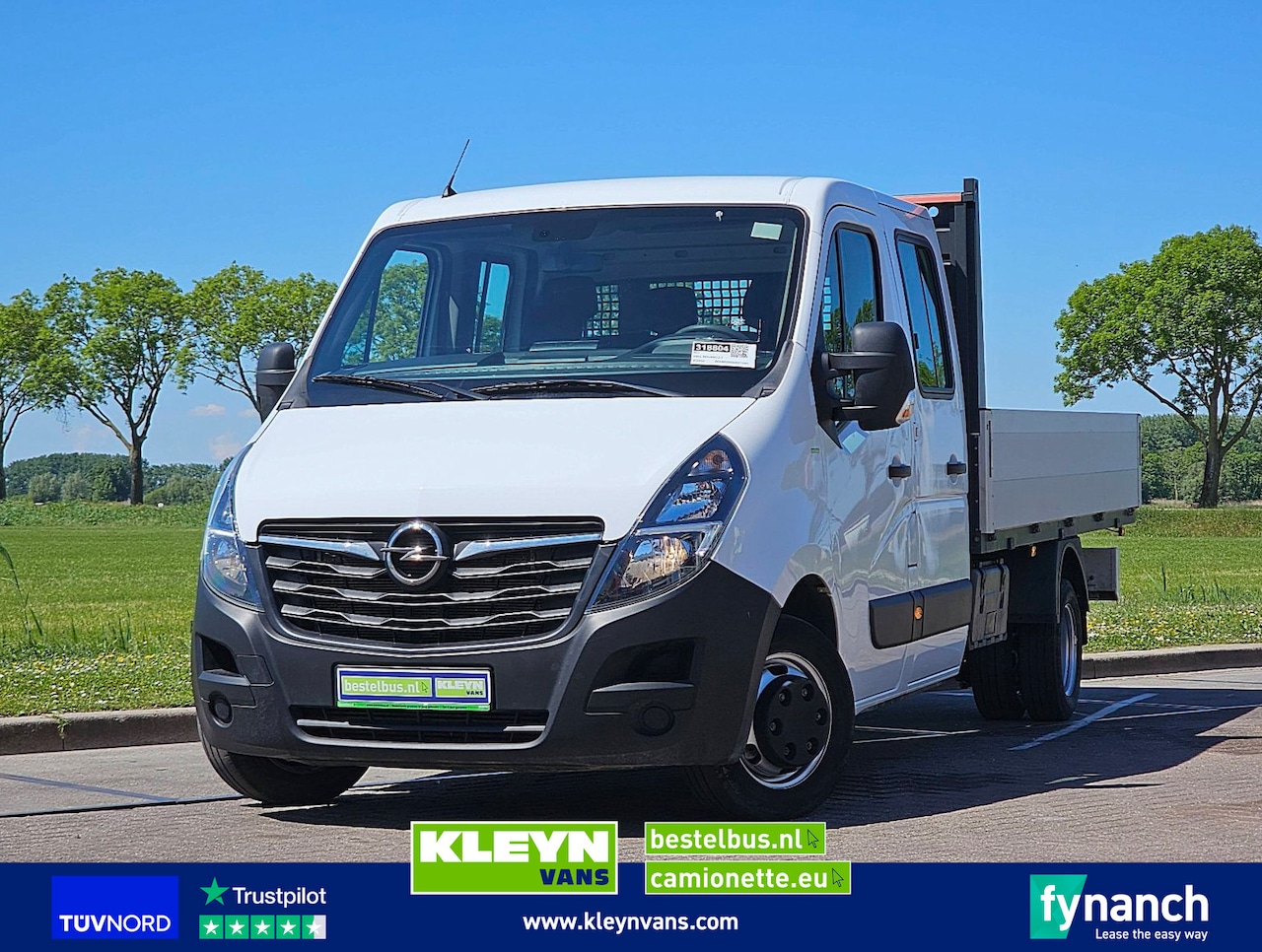 Opel Movano - 2.3 DUB.Cab Open-Laadbak - AutoWereld.nl