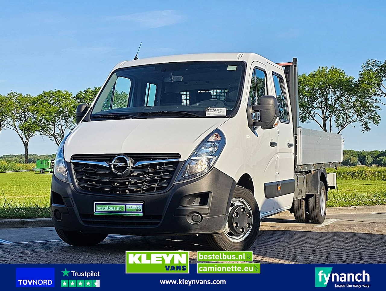 Opel Movano - 2.3 DUB.Cab Open-Laadbak - AutoWereld.nl