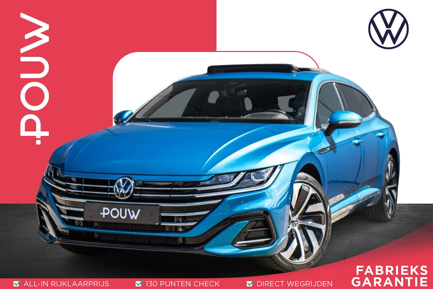 Volkswagen Arteon Shooting Brake - 1.4 TSI 218pk eHybrid R-Line Business | Panoramadak | Trekhaak Uitklapbaar | Head-up Displ - AutoWereld.nl