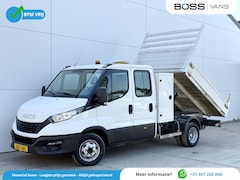 Iveco Daily - 35C14 Kipper Dubbele Cabine Dubbellucht Trekhaak Airco Cruise Control Lucht Geveerde Stoel