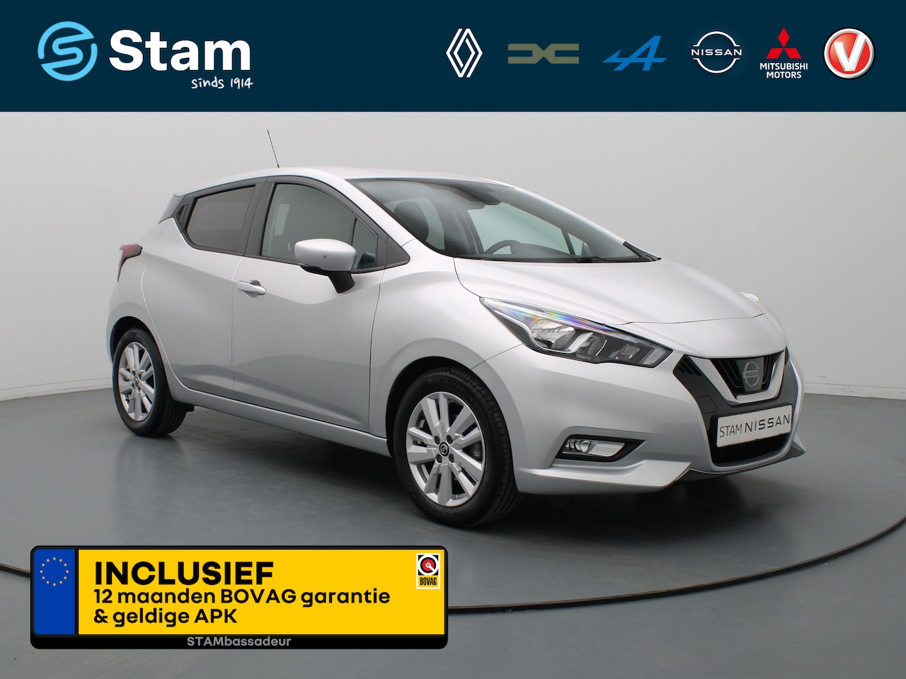 Nissan Micra - 101pk IG-T N-Connecta Airco | Camera | Cruise | Navi | Parkeersens. achter - AutoWereld.nl