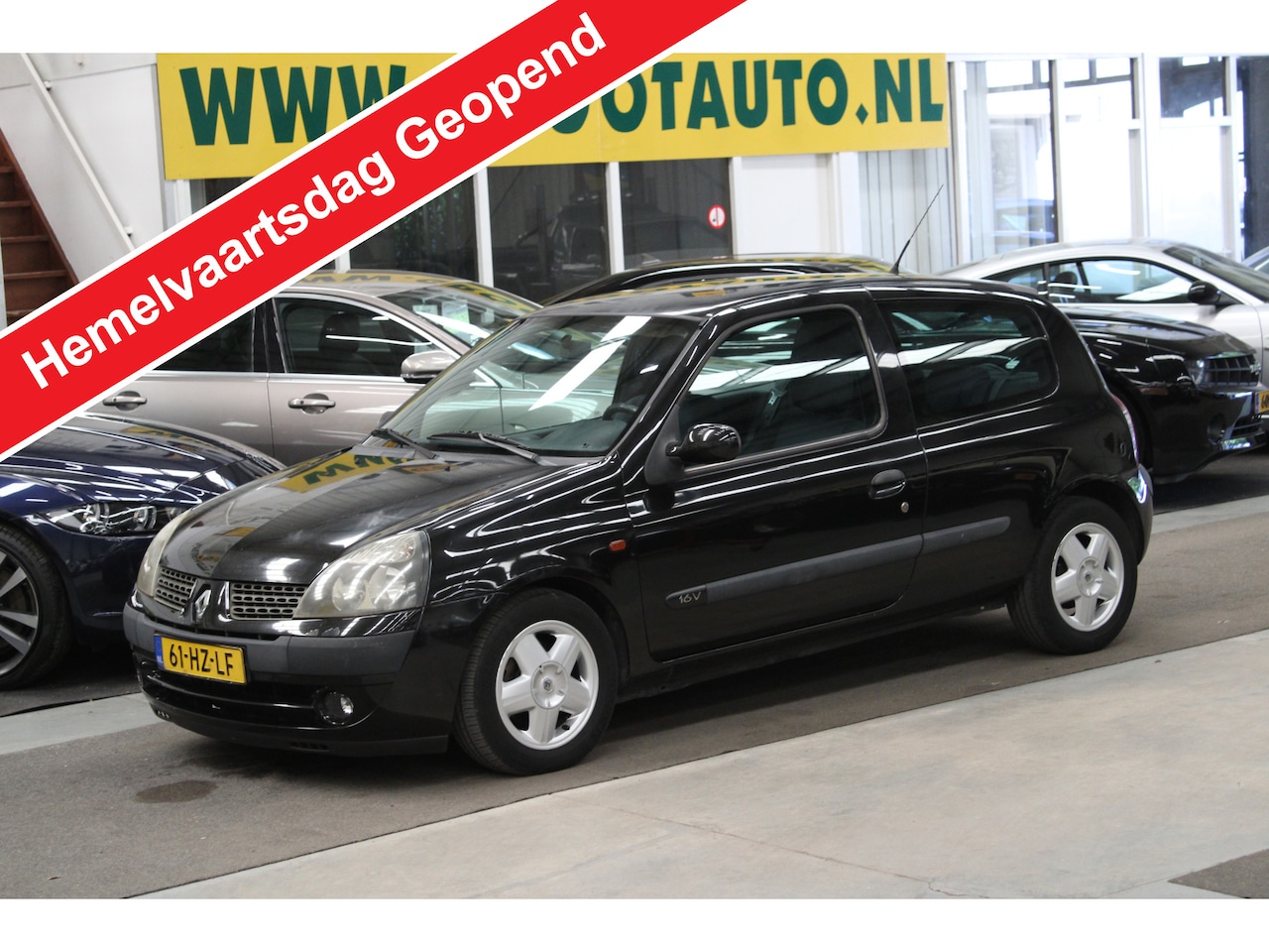 Renault Clio - 1.2-16V Dynamique Trekhaak, Stuurbekrachtiging - AutoWereld.nl